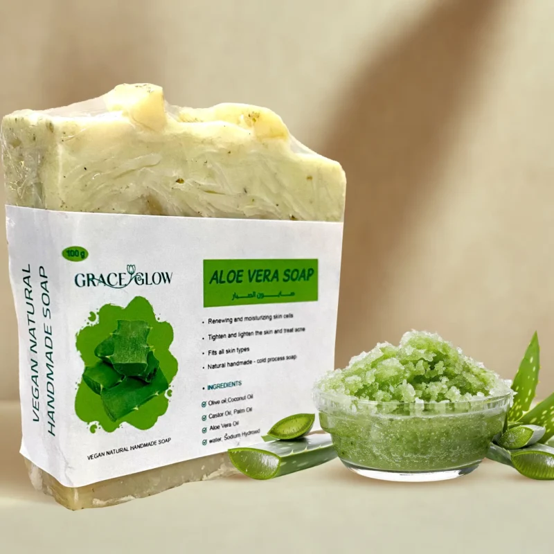 ALOE VERA SOAP (100 g) – صابون الألوفيرا (100 جم) - Image 2