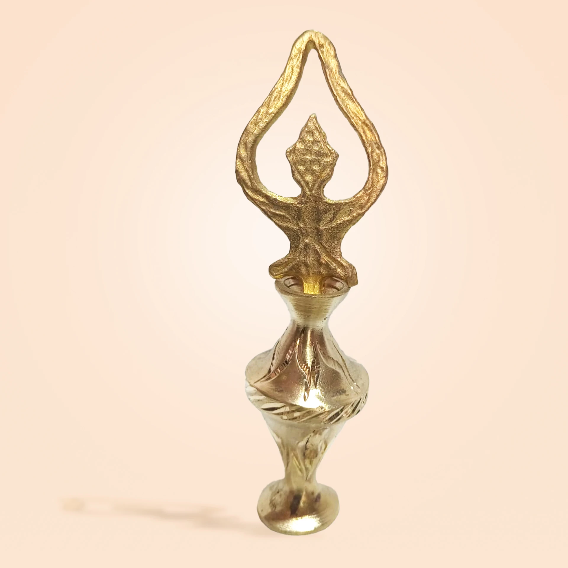 High Quality Copper Mekhala Medium | مكحلة نحاسية حجم وسط ذات جودة عالية - Image 2