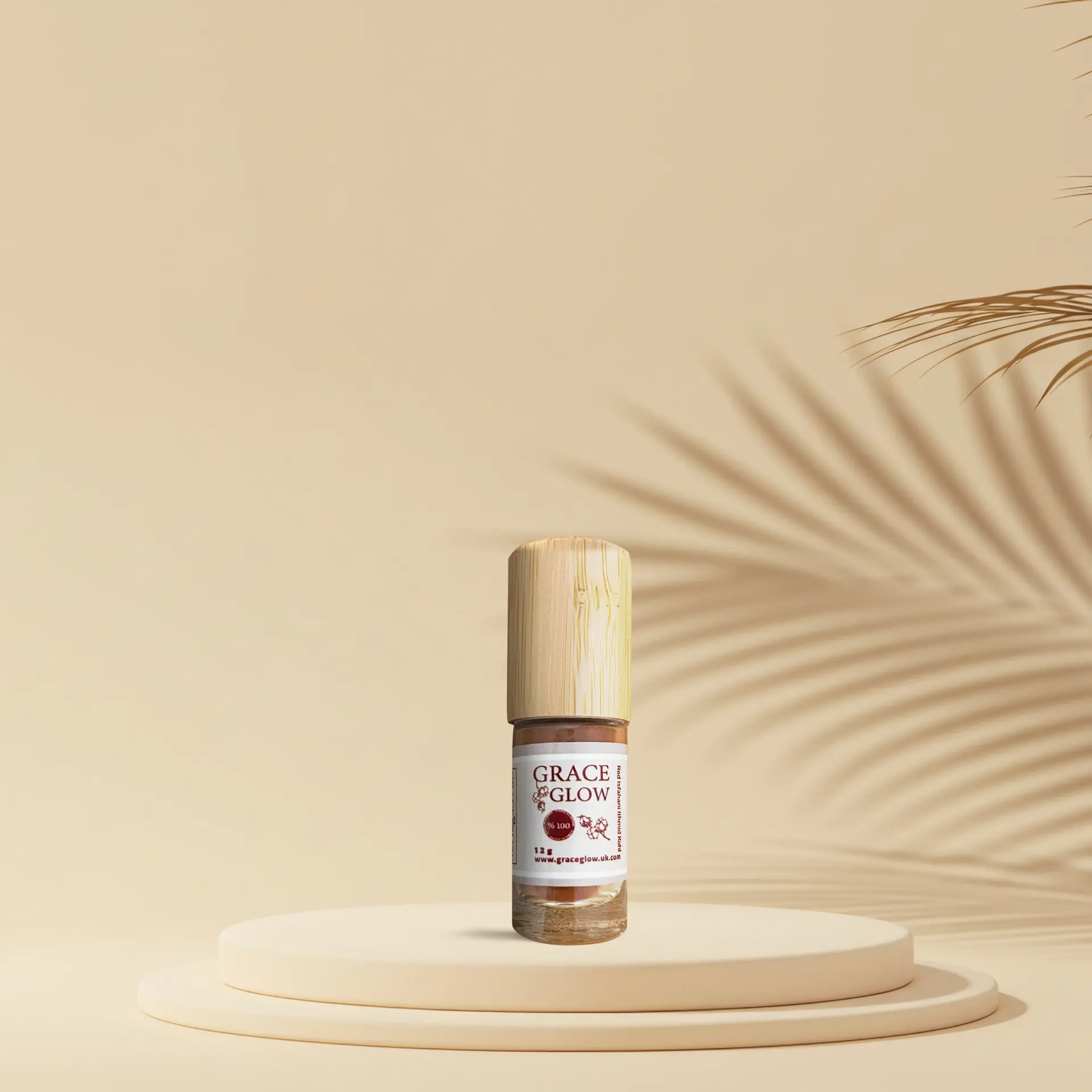 Red Isfahani Ithmid Kohl 12g كحل اثمد أصفهاني أحمر